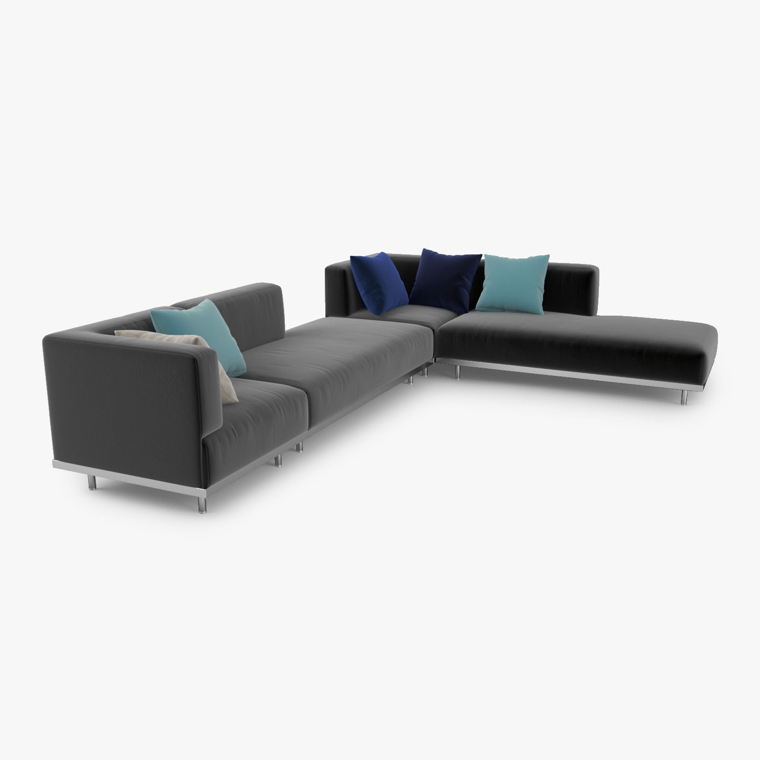 Royal Botania Lazy Sofa Collection 3D model_3