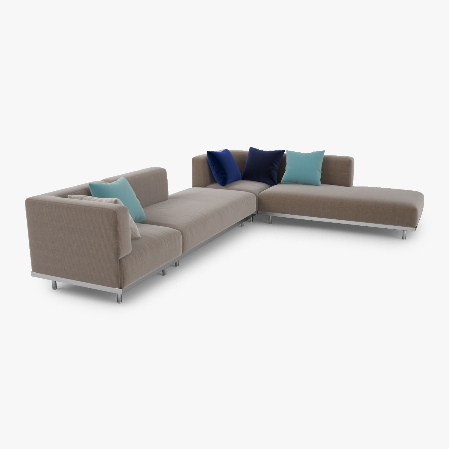 Royal Botania Lazy Sofa Collection 3D model_4