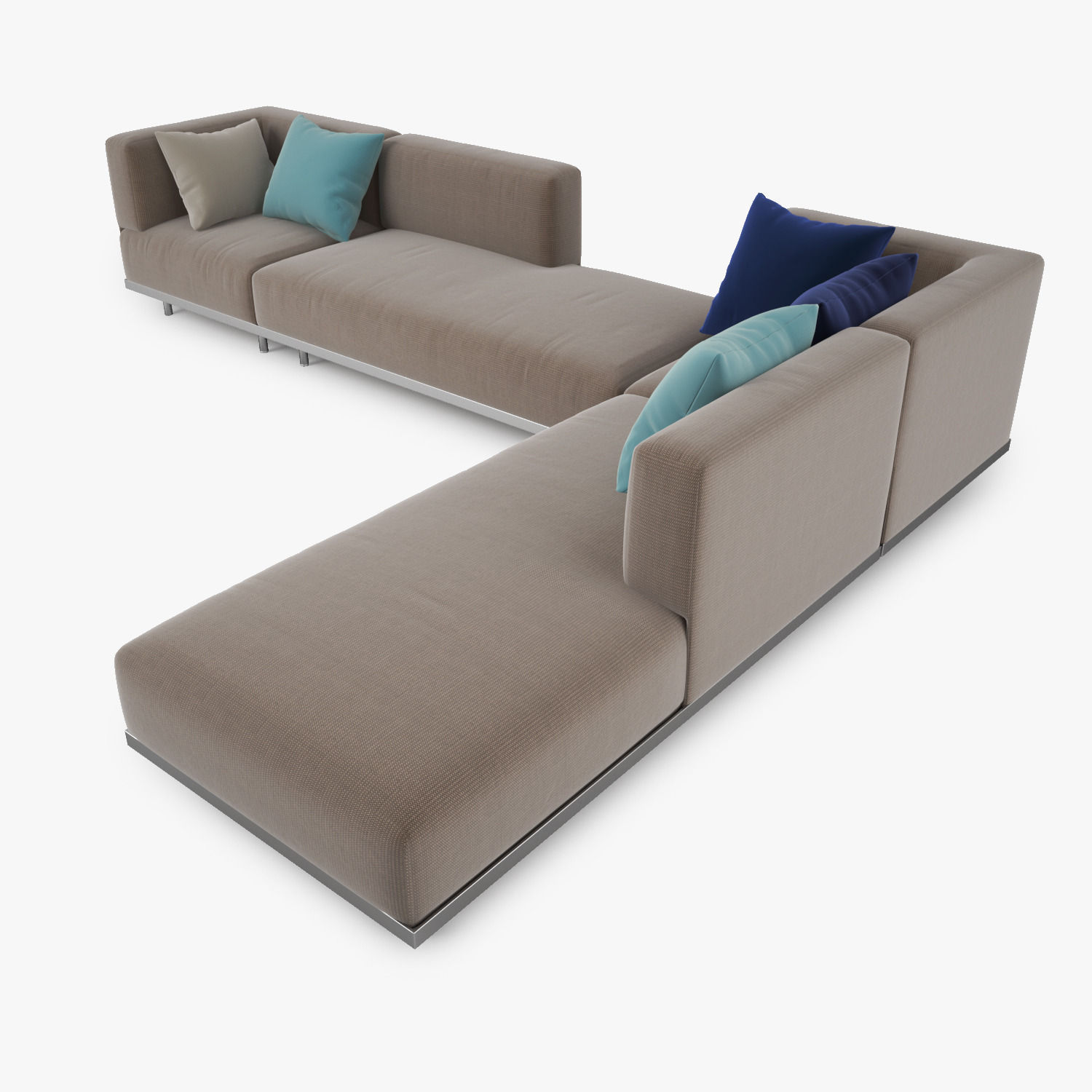 Royal Botania Lazy Sofa Collection 3D model_5