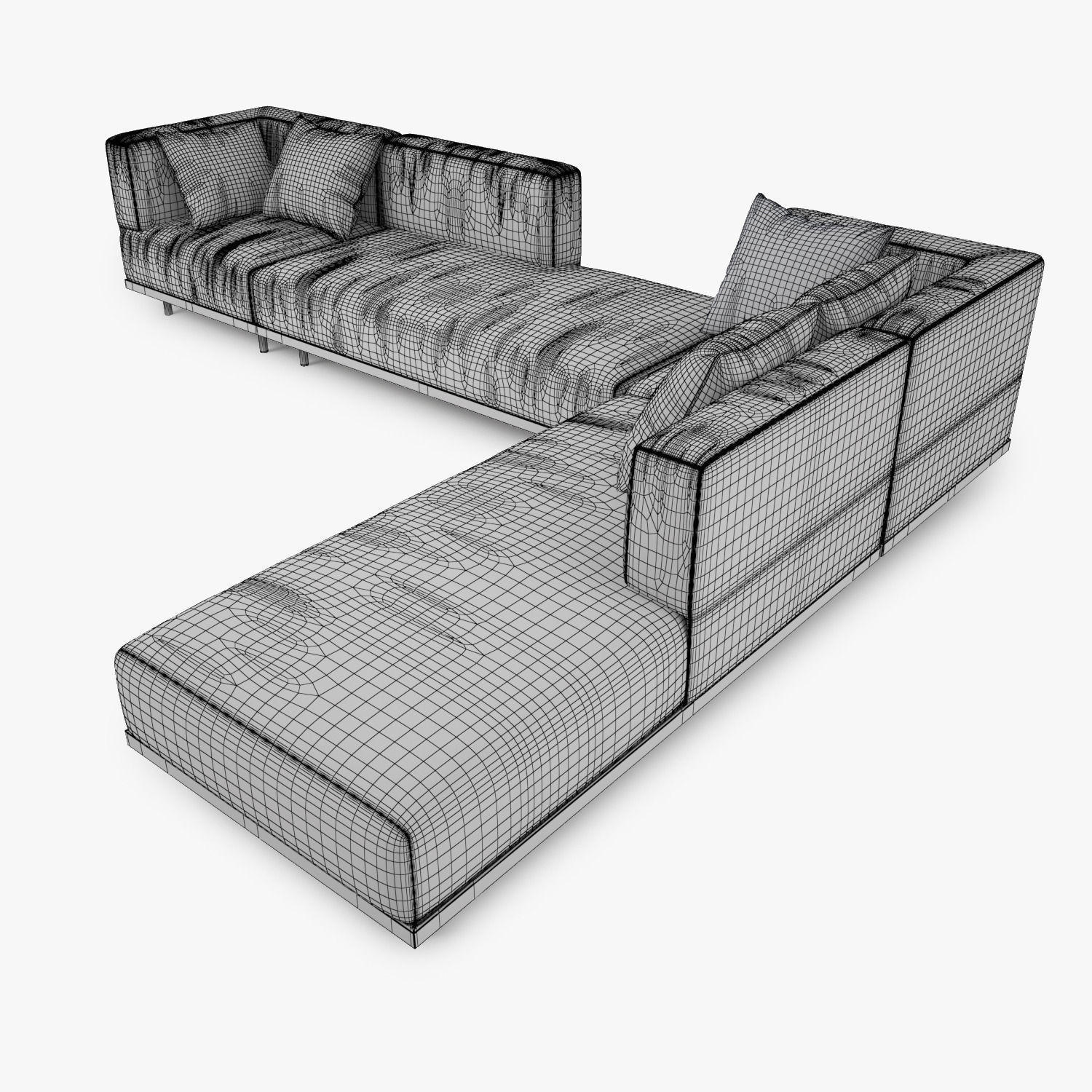 Royal Botania Lazy Sofa Collection 3D model_13