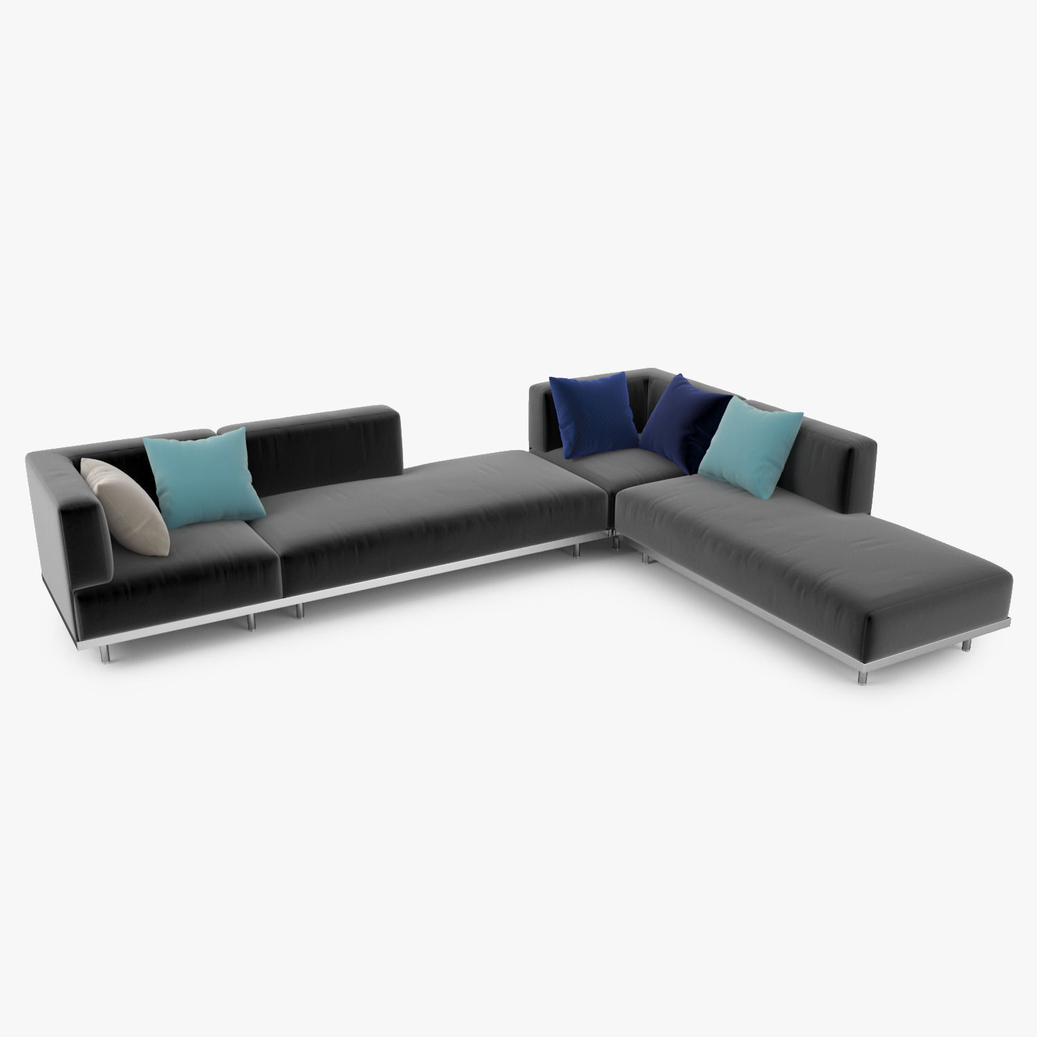 Royal Botania Lazy Sofa Collection 3D model_1