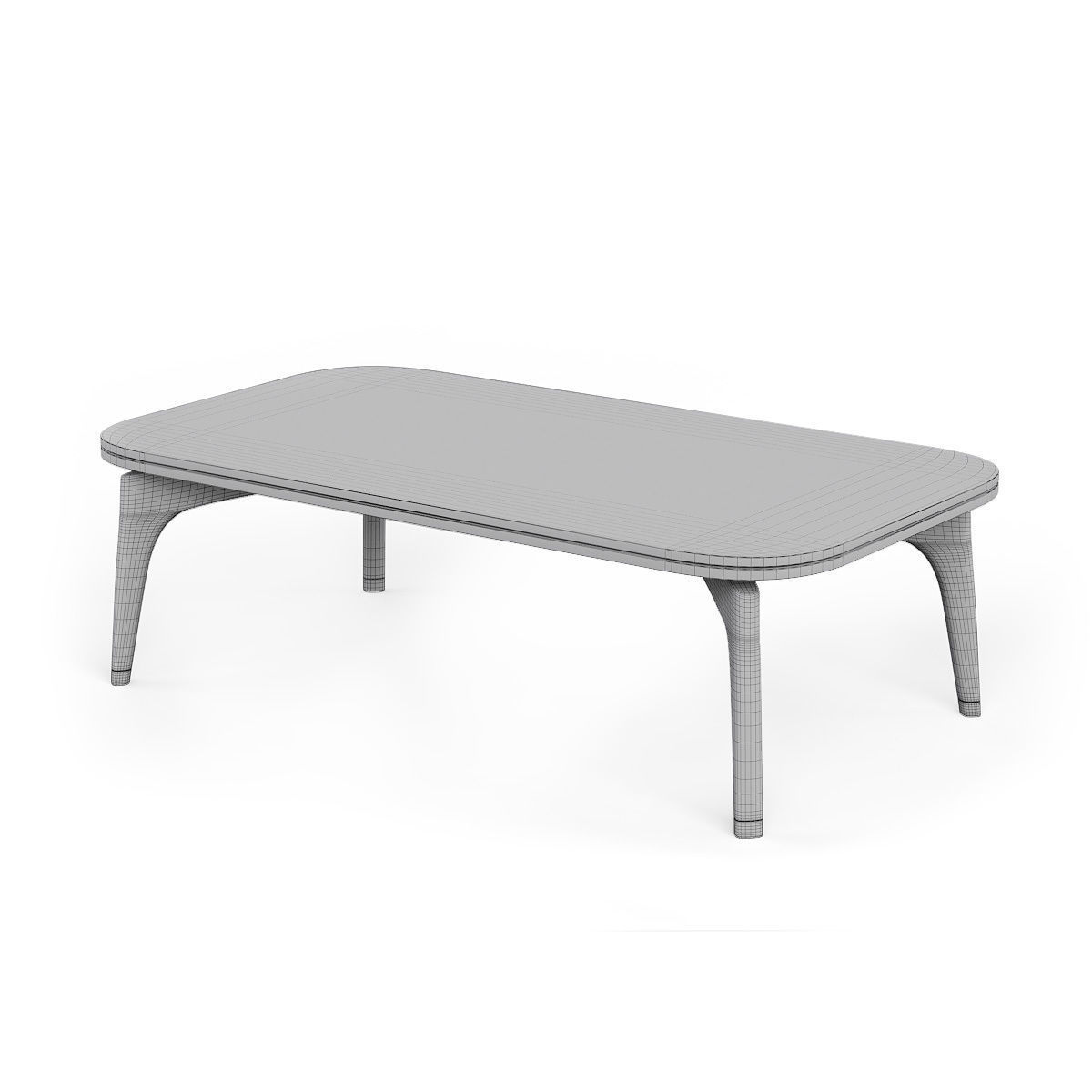 Coffee table London 3D model_2