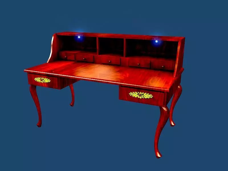HOME-OFFICE DESK 3D model_0