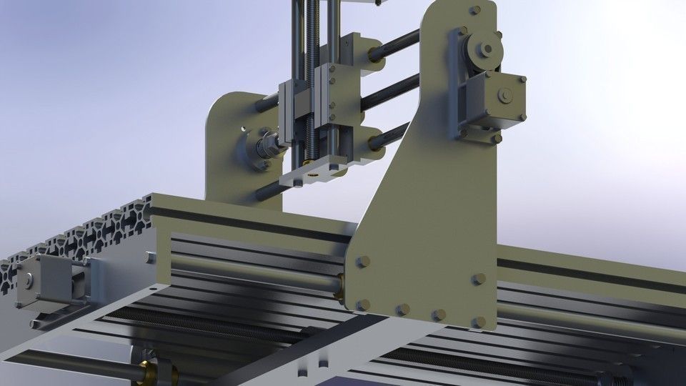 CNC 3-AXIS Free 3D model_1