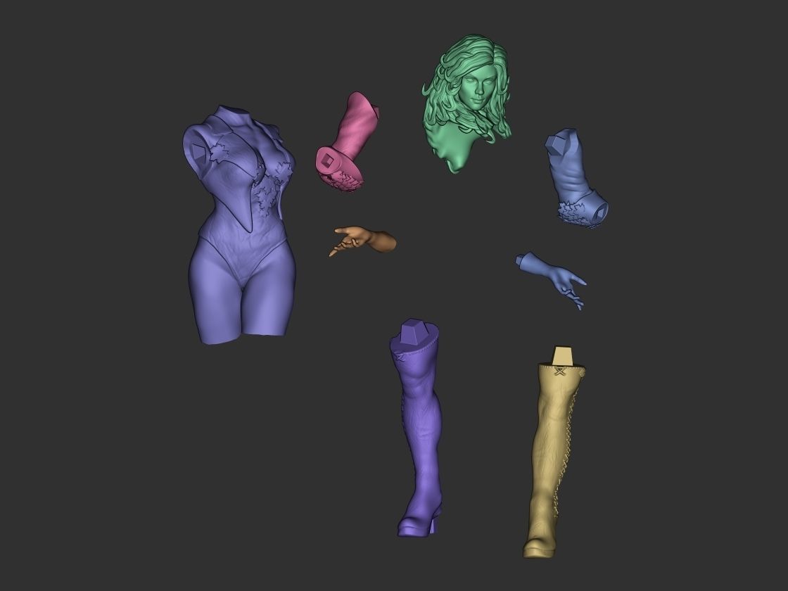 Ivy Poison 3D print model_1