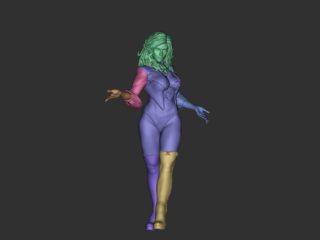 Ivy Poison 3D print model_2