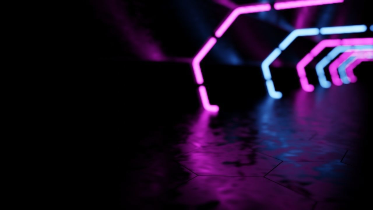 Hall Way - Empty Room - PBR 3D model_9