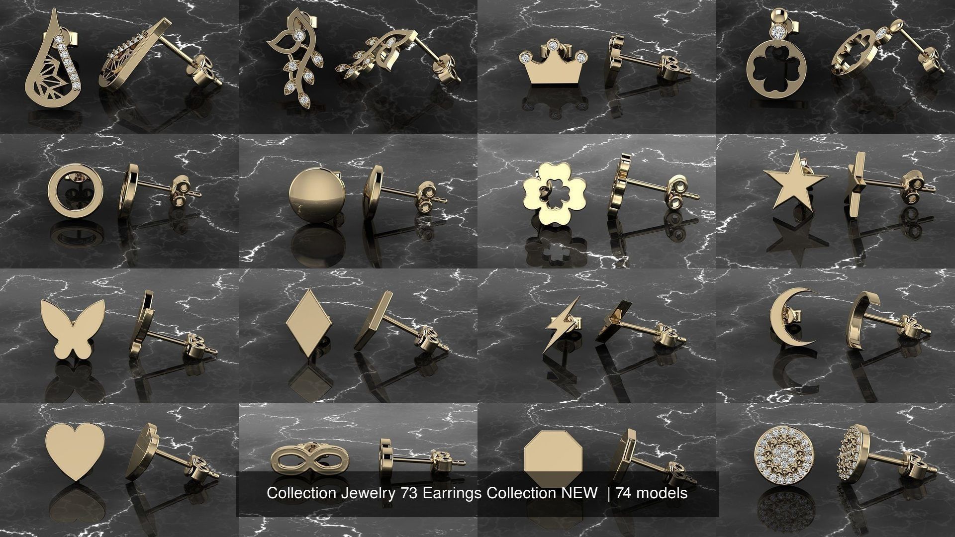 Jewelry 73 Earrings Collection NEW  _6