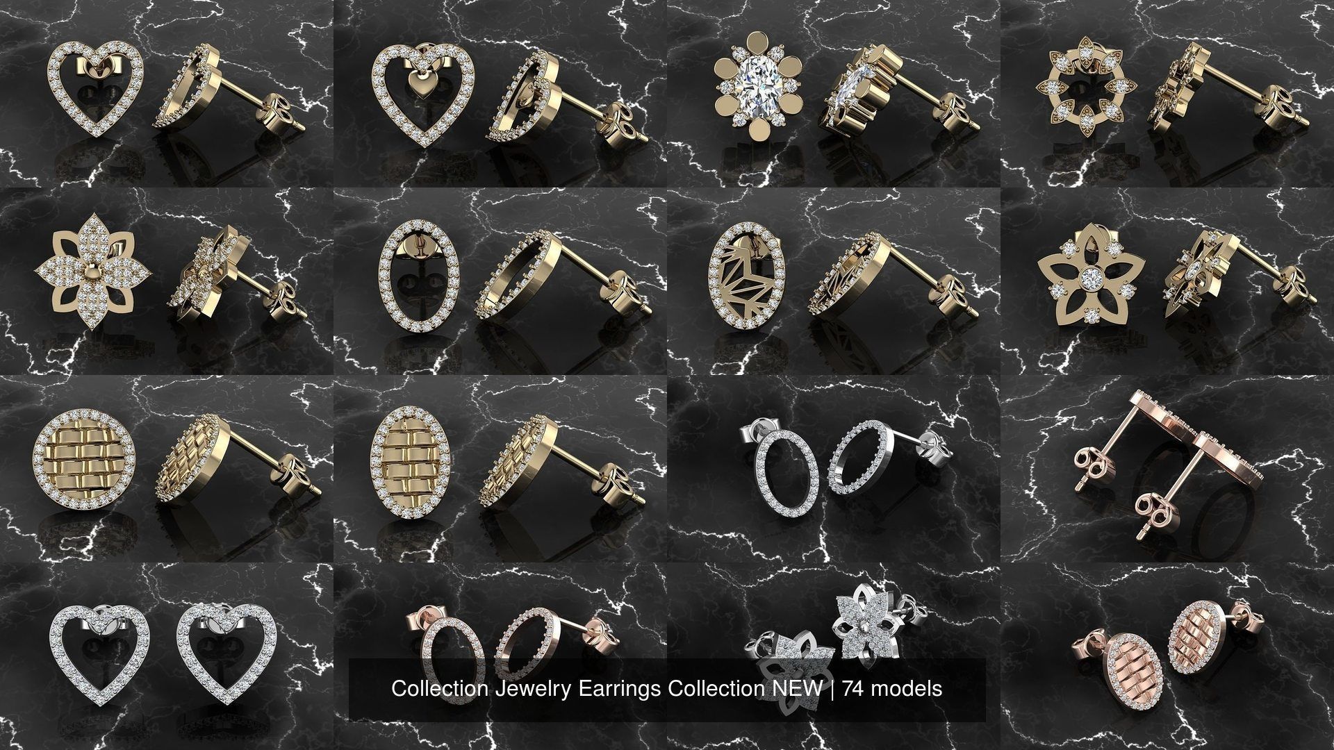 Jewelry 73 Earrings Collection NEW  _18