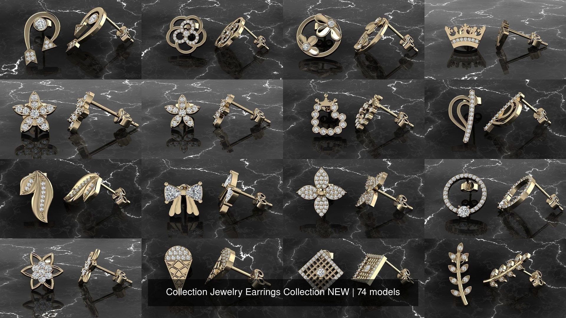 Jewelry 73 Earrings Collection NEW  _4