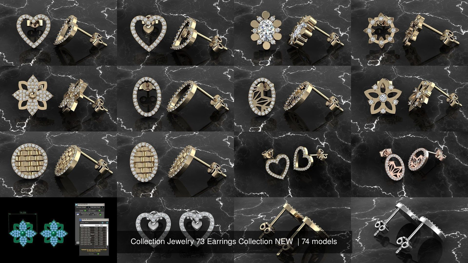 Jewelry 73 Earrings Collection NEW  _14