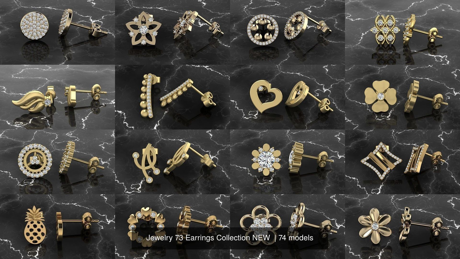 Jewelry 73 Earrings Collection NEW  _5