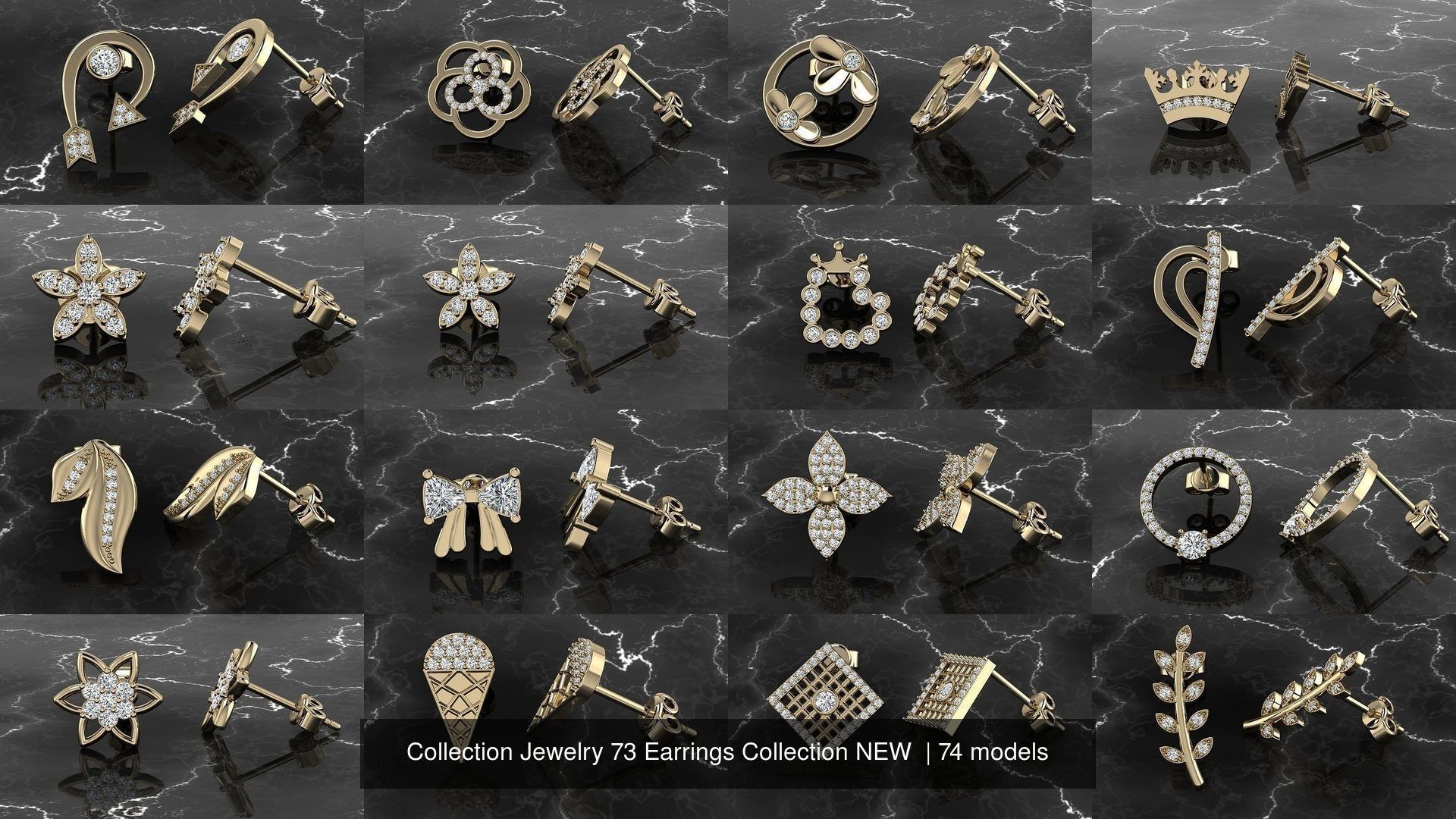 Jewelry 73 Earrings Collection NEW  _2