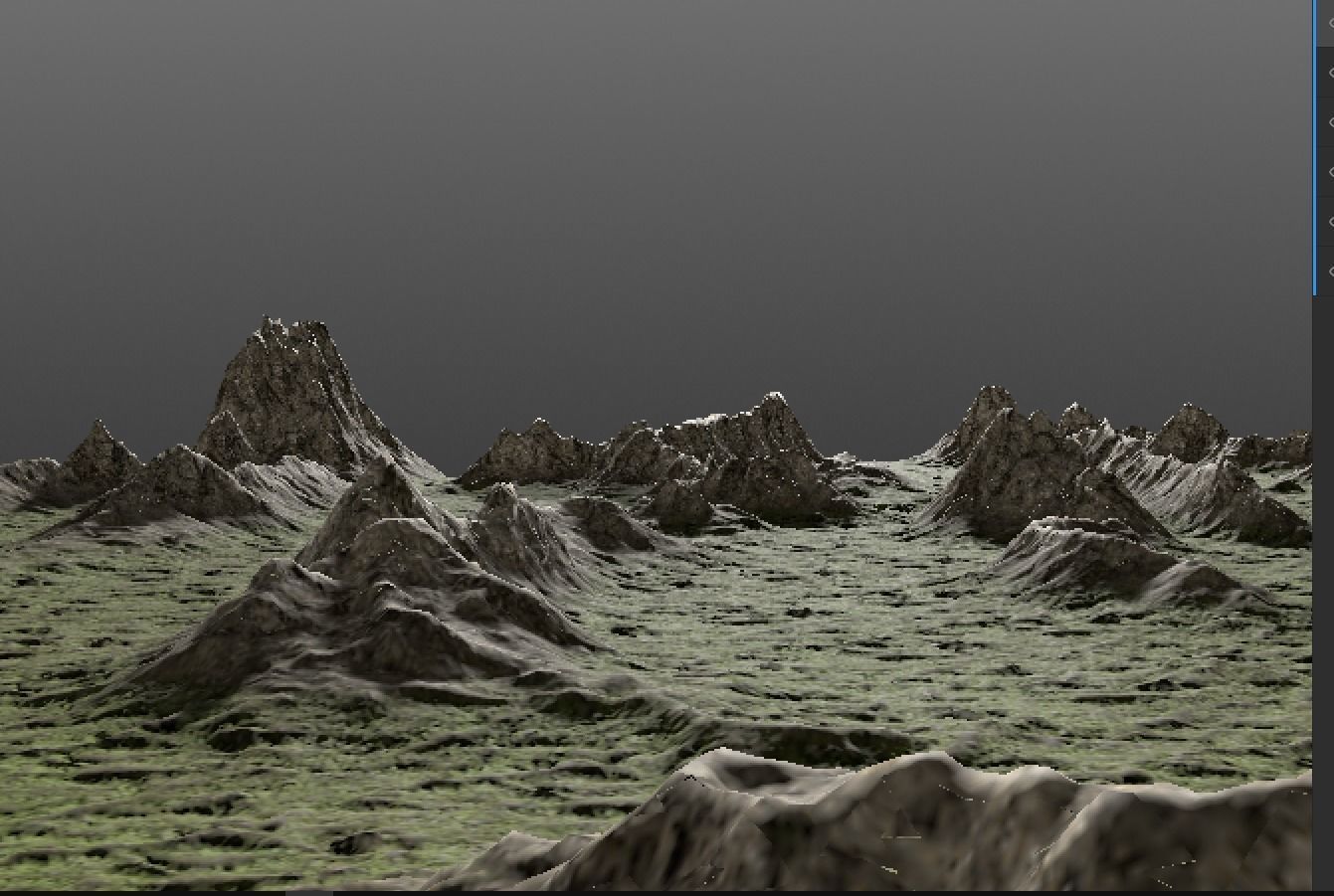Game level landscape Kameron 3D model_2