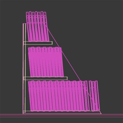 Retail Candy - Chocolate Display 3D model_5