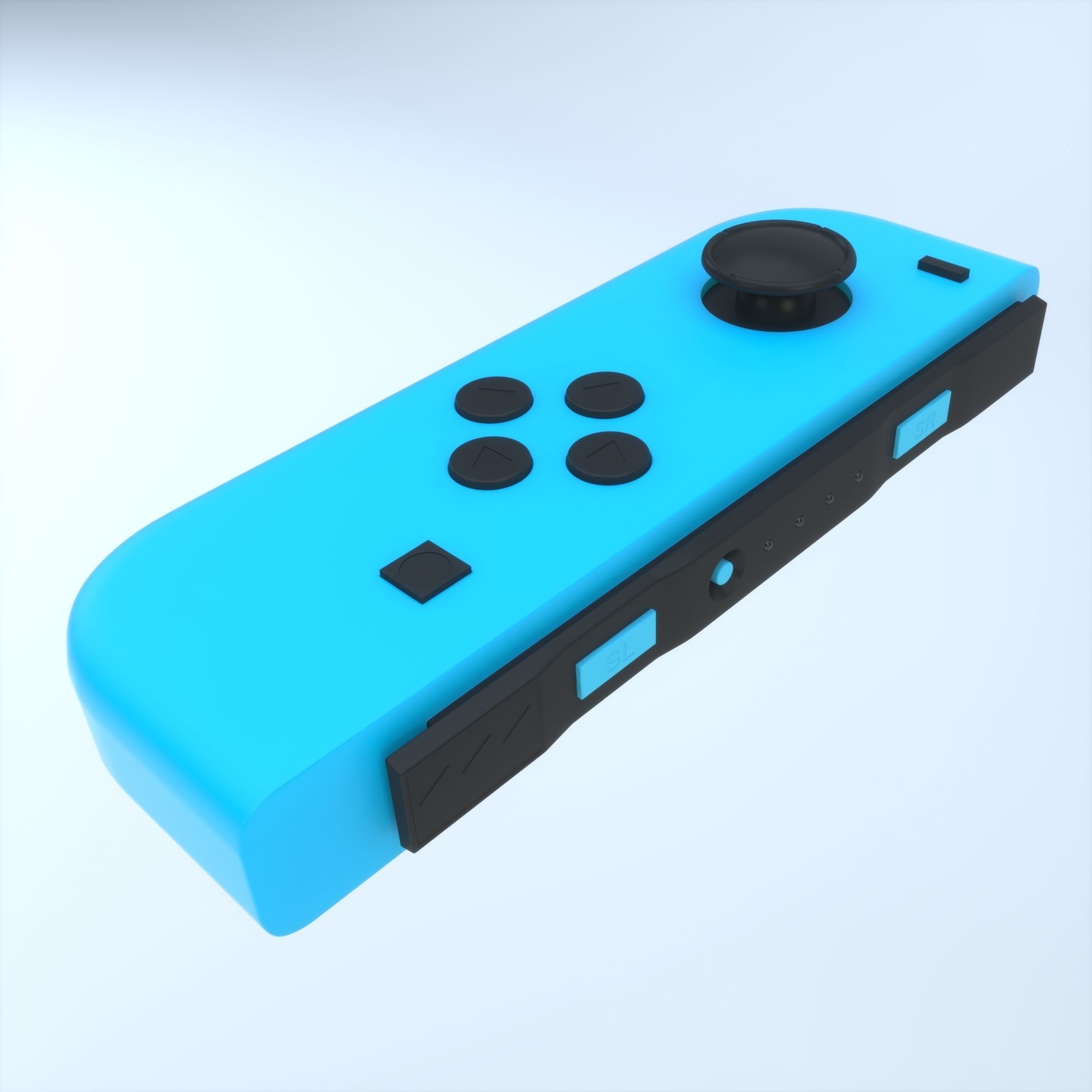 Nintendo Switch Joy-Con Controller 3D model_6