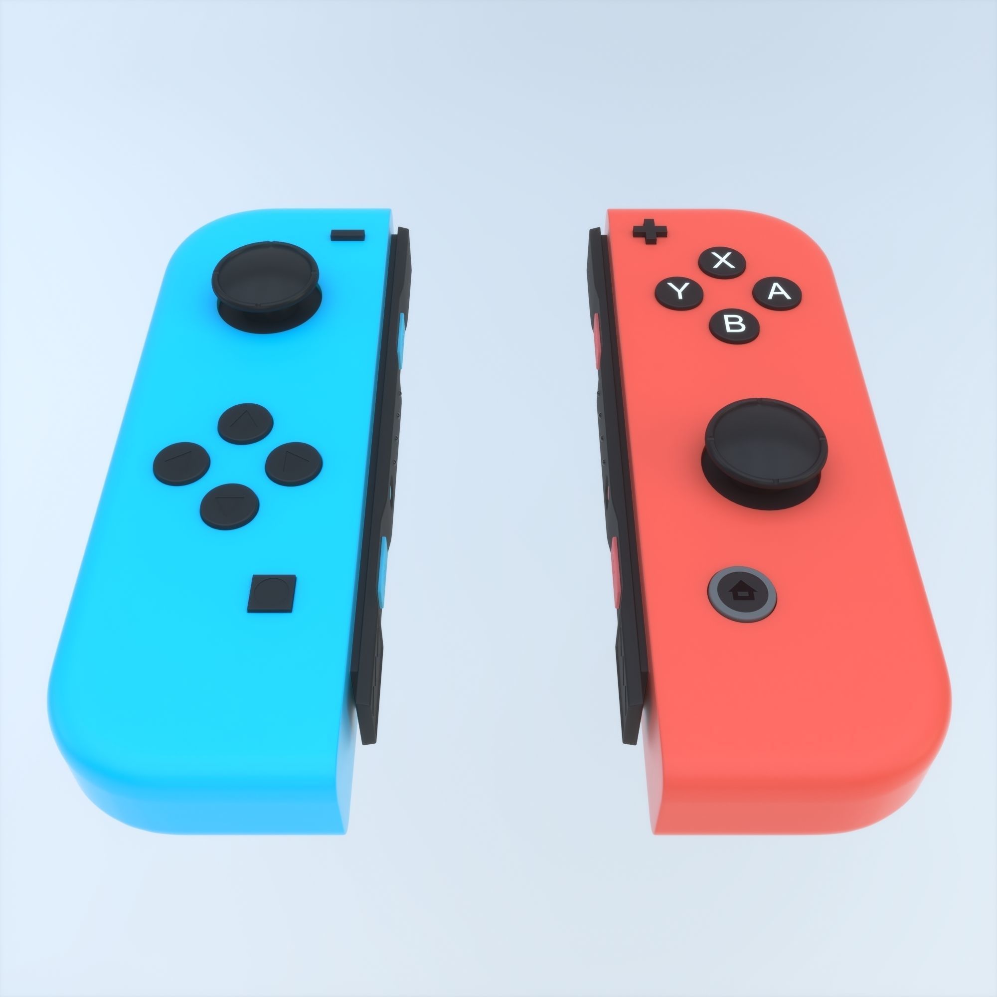 Nintendo Switch Joy-Con Controller 3D model_1