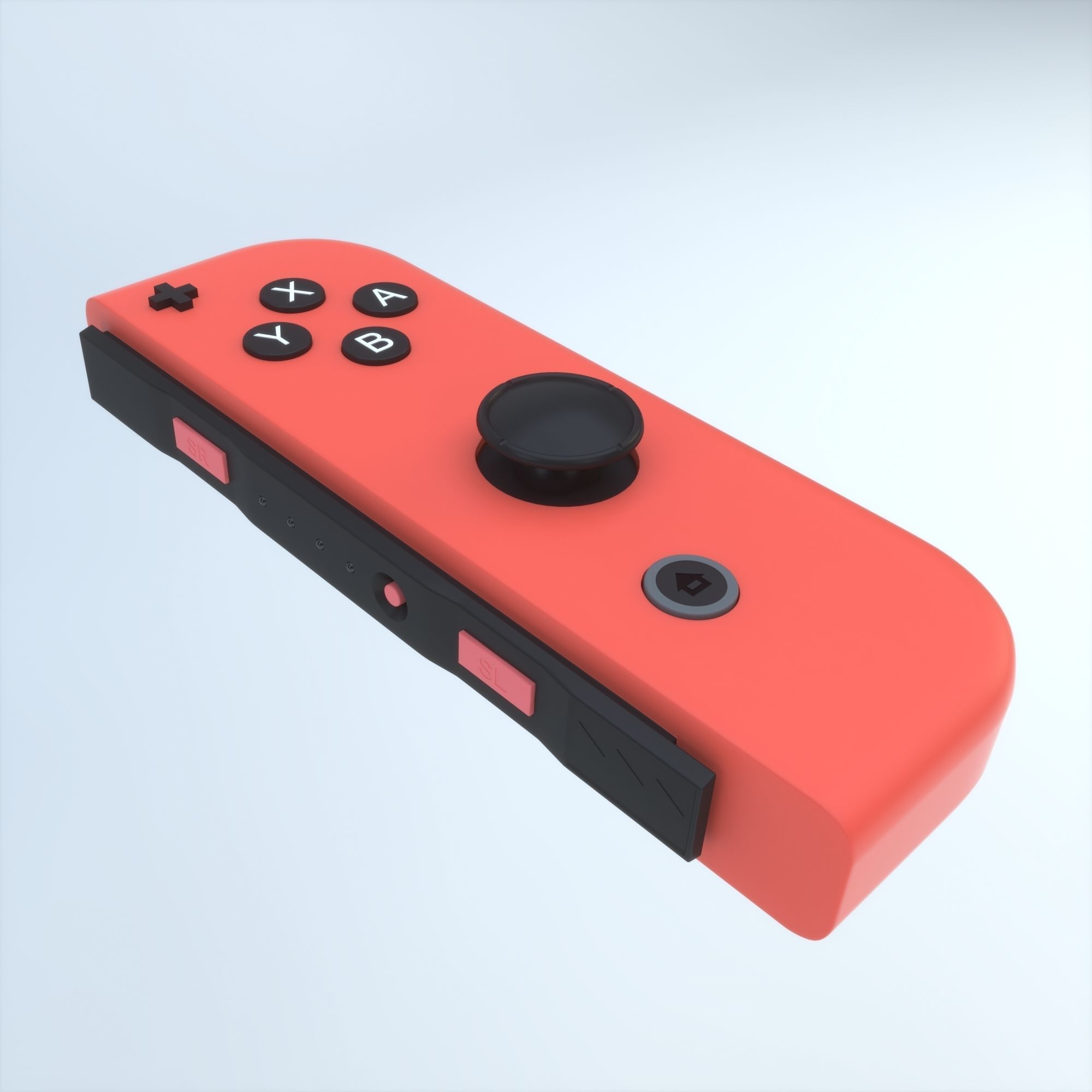 Nintendo Switch Joy-Con Controller 3D model_7