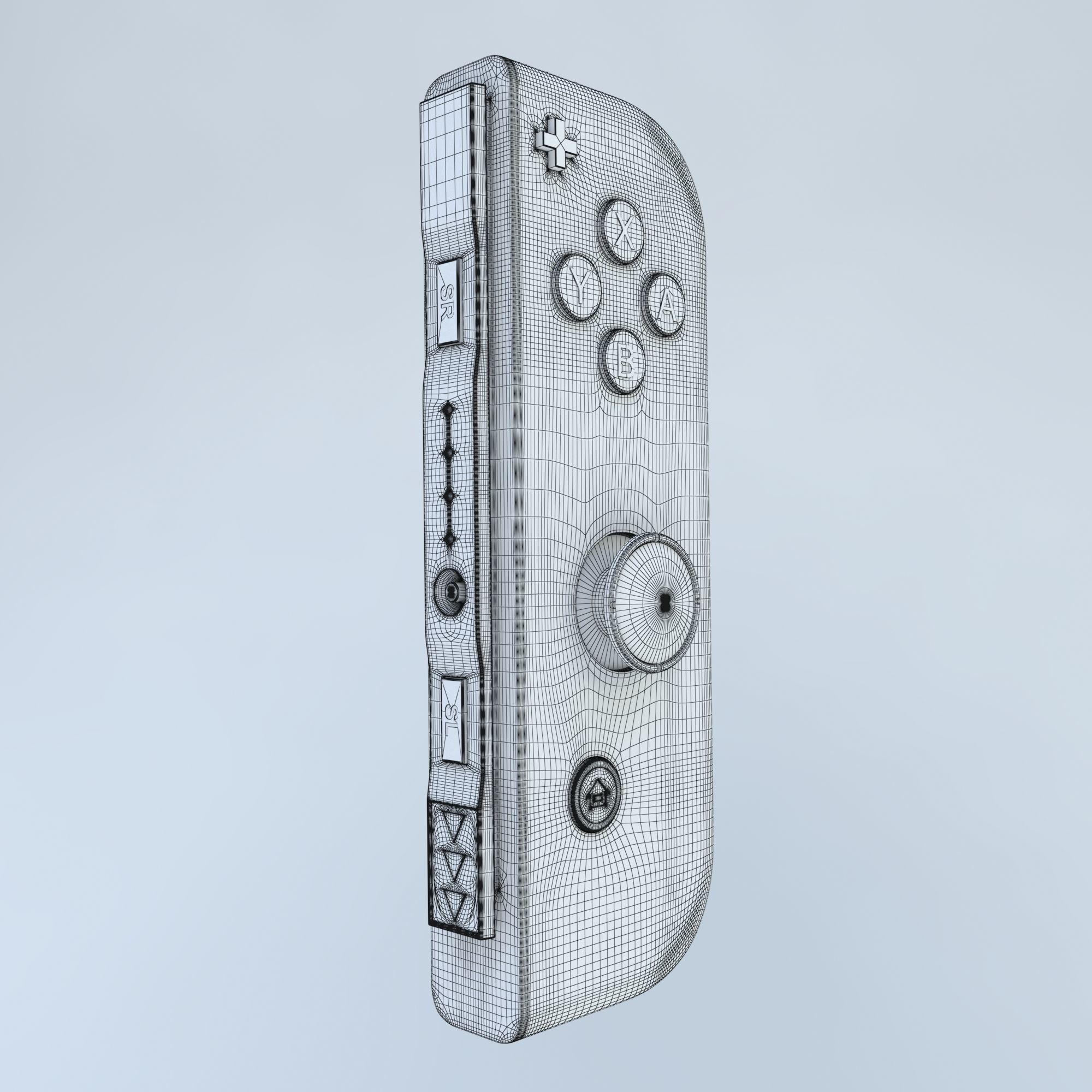 Nintendo Switch Joy-Con Controller 3D model_14