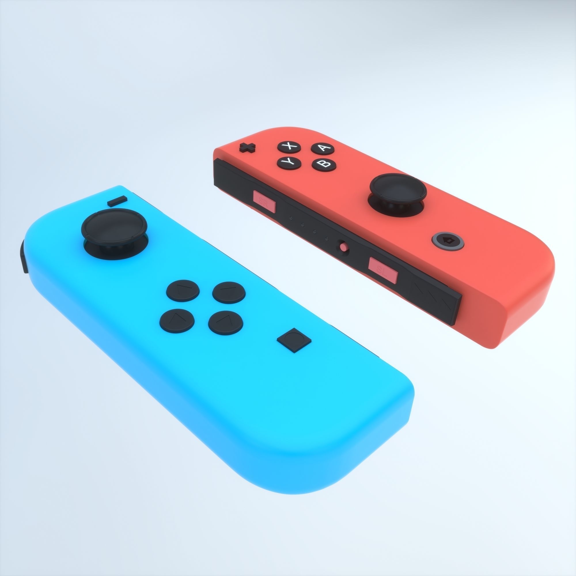 Nintendo Switch Joy-Con Controller 3D model_3