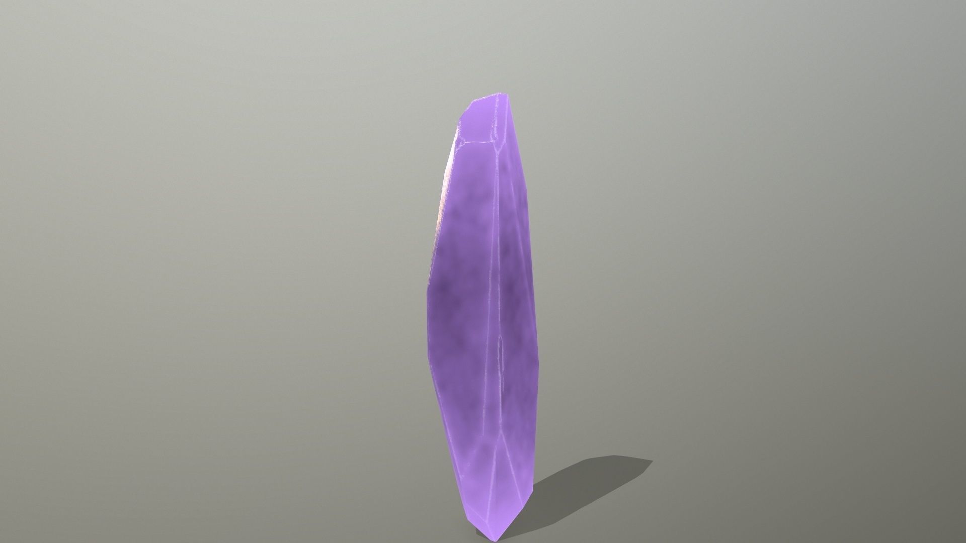 Crystal Set Low-poly 3D model_5