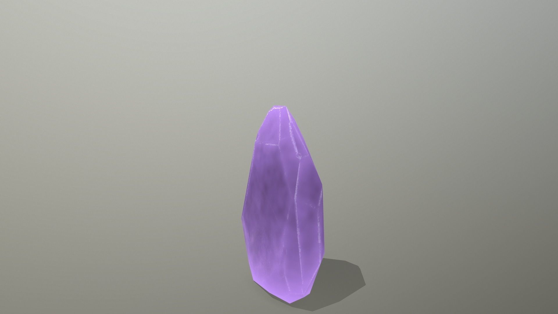 Crystal Set Low-poly 3D model_13