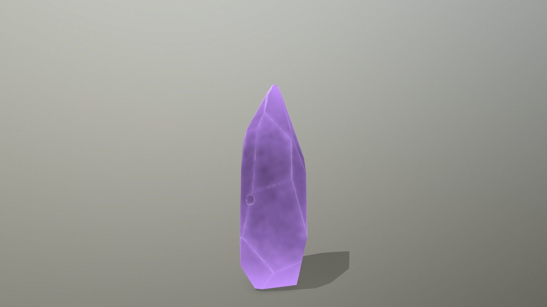 Crystal Set Low-poly 3D model_10