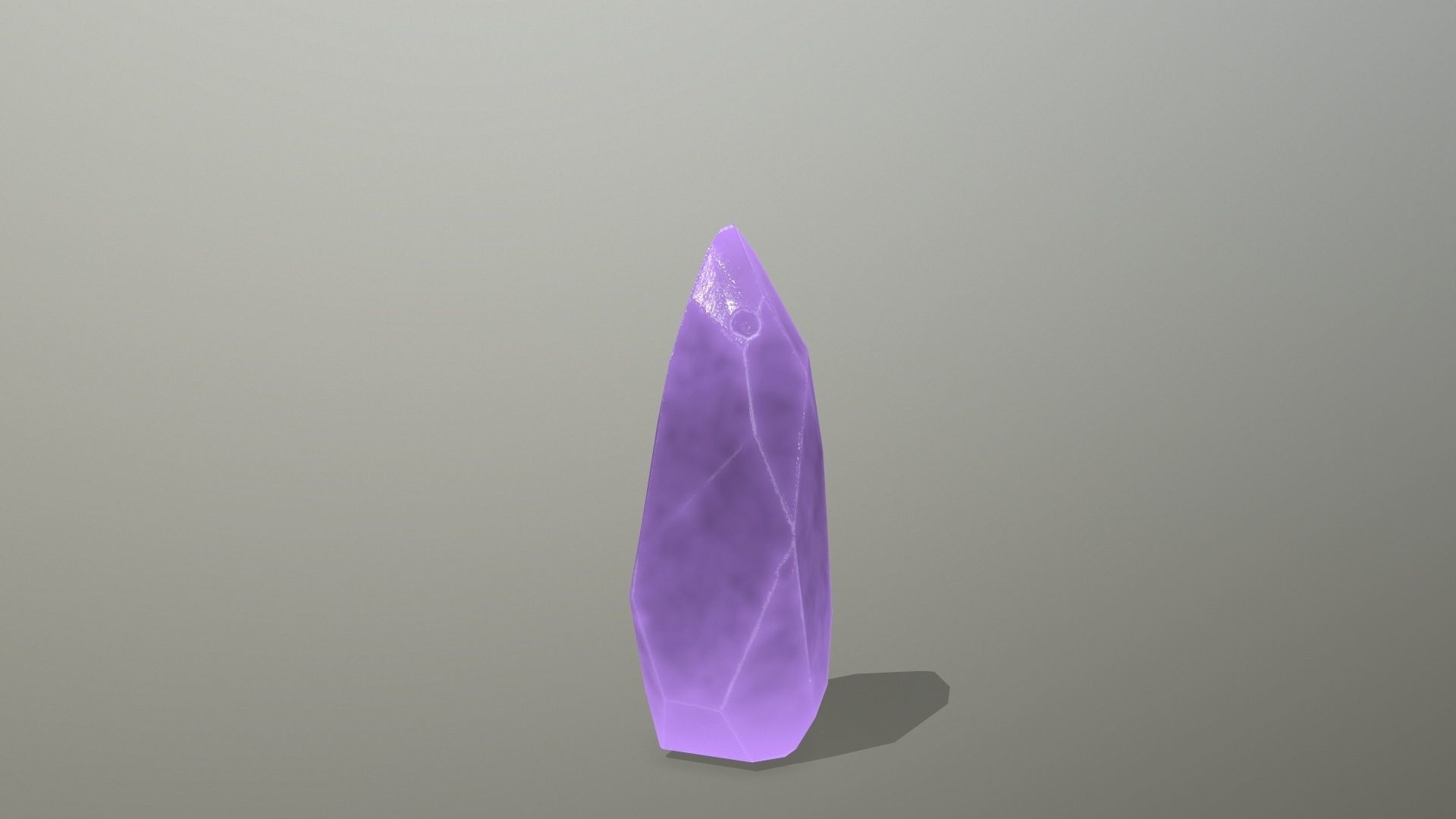 Crystal Set Low-poly 3D model_11