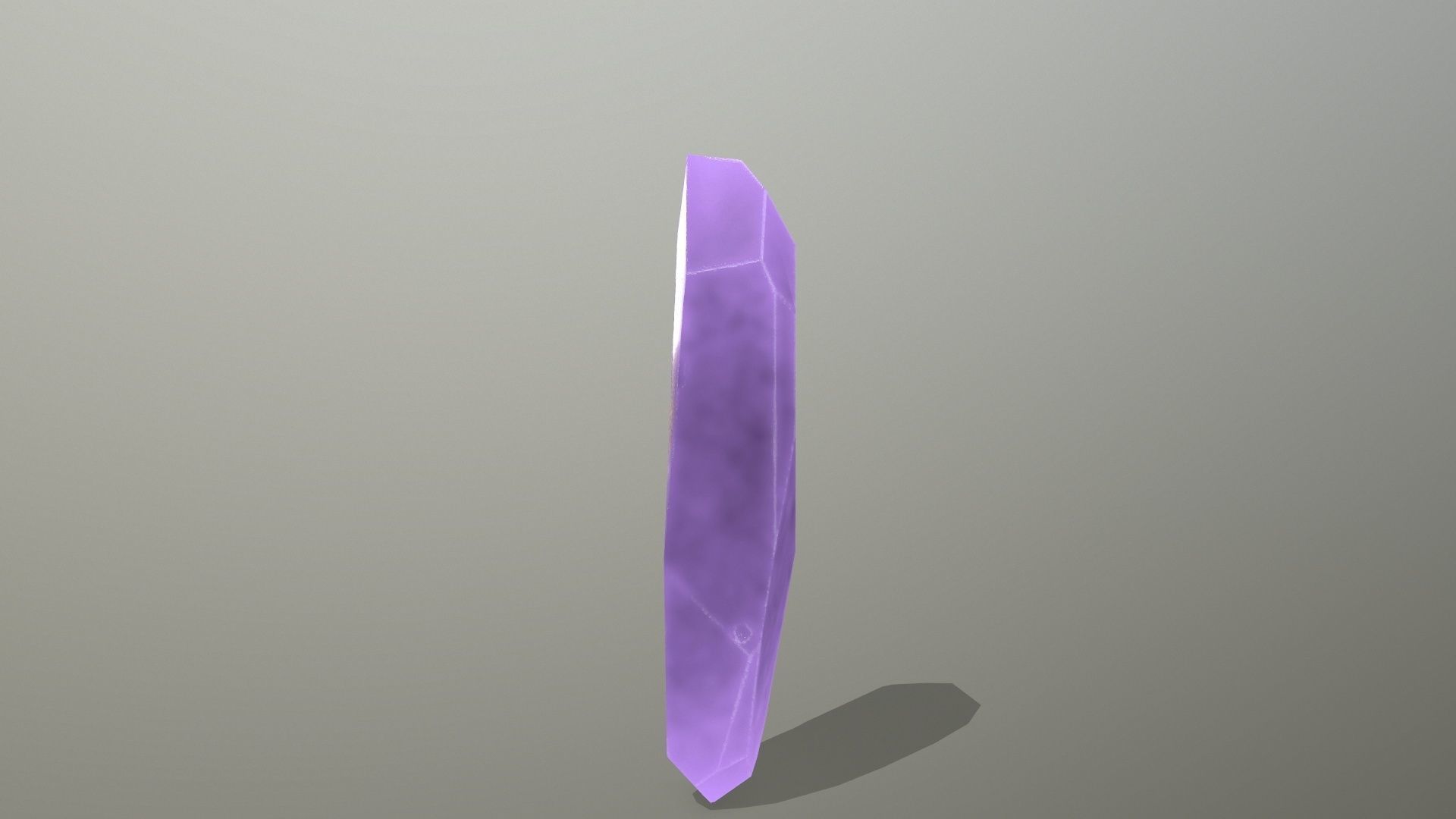 Crystal Set Low-poly 3D model_4