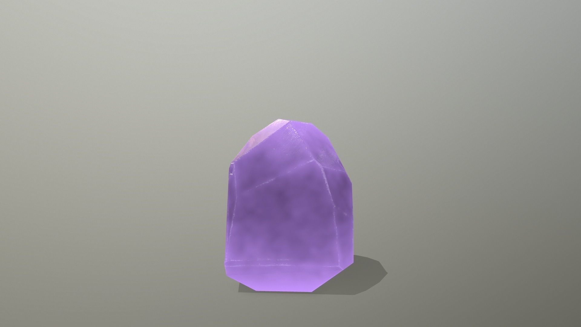 Crystal Set Low-poly 3D model_14