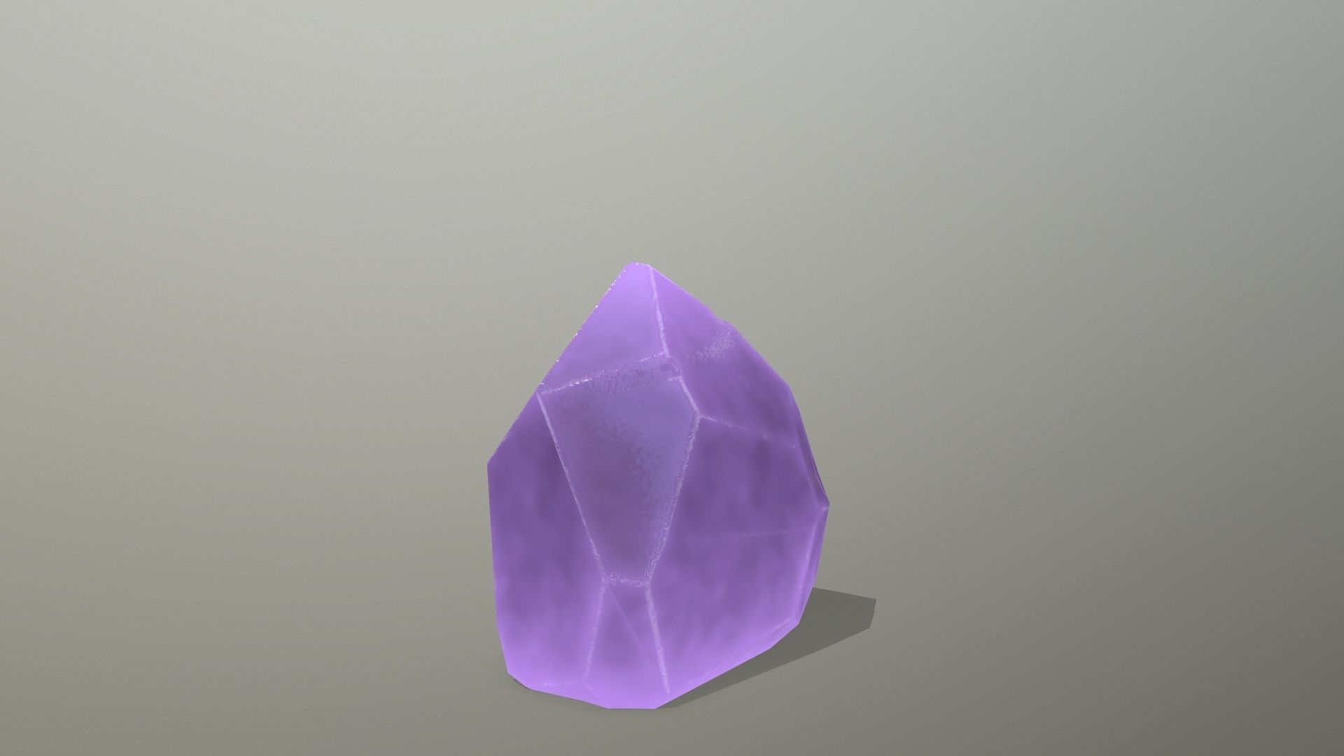 Crystal Set Low-poly 3D model_17