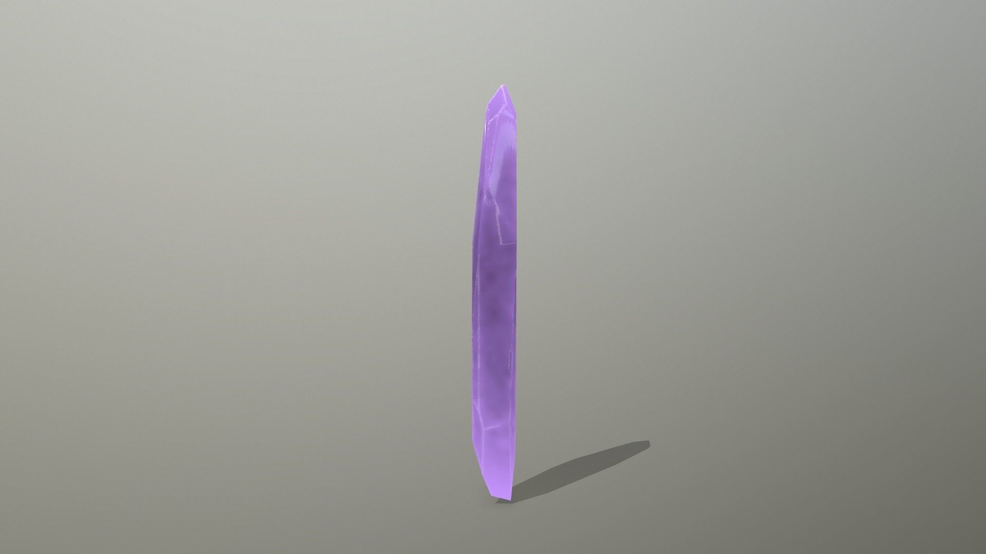 Crystal Set Low-poly 3D model_8