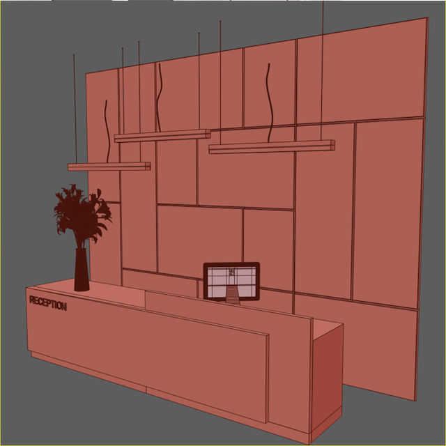 Reception 20 3D model_1