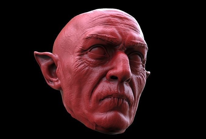 Nosferatu Head  3D print model