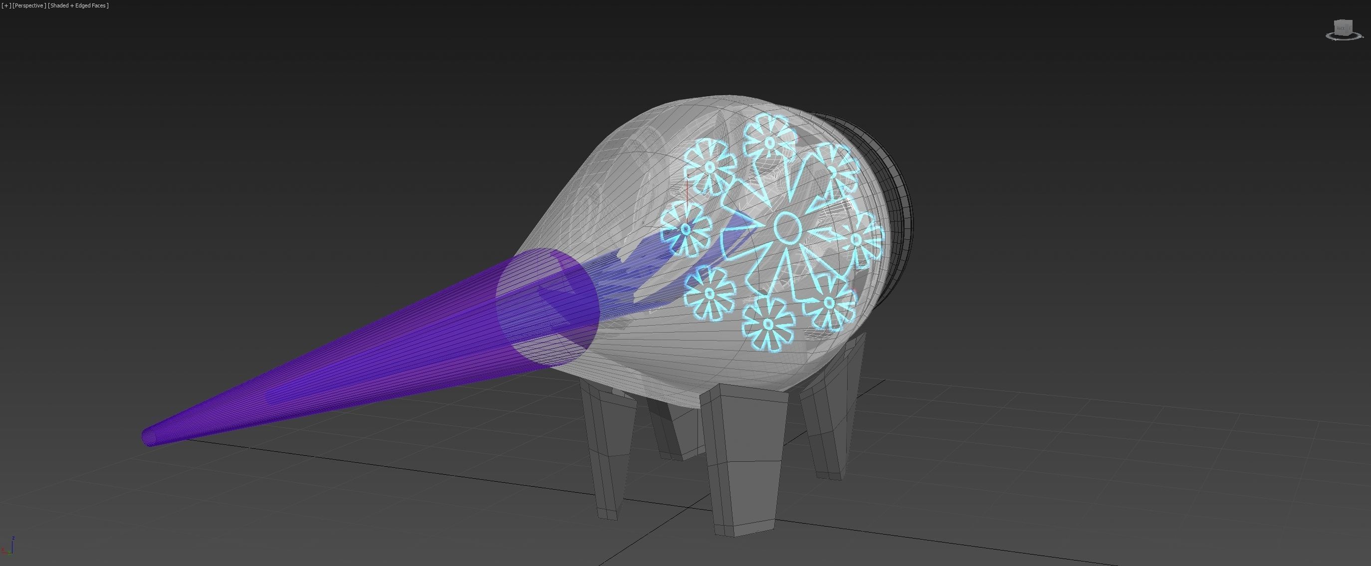 Ionic Vortex Thruster - Concept 3D model_33
