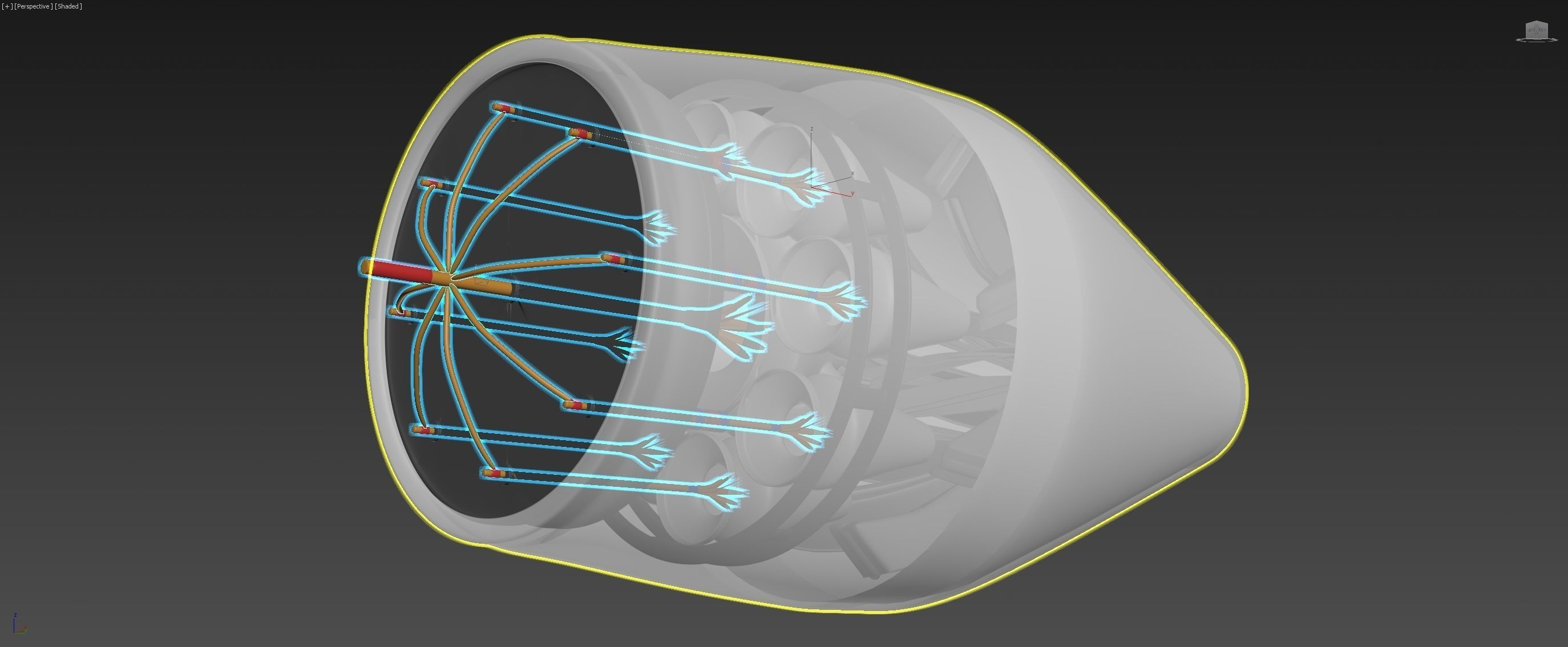 Ionic Vortex Thruster - Concept 3D model_1