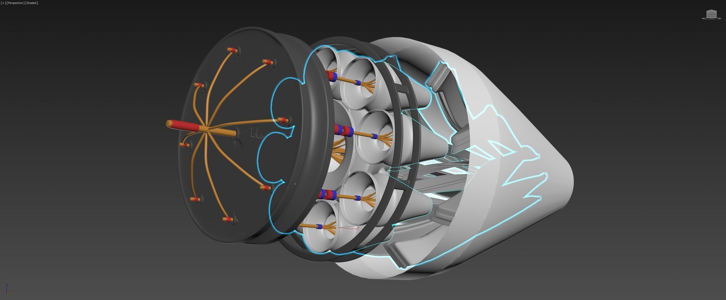 Ionic Vortex Thruster - Concept 3D model_4