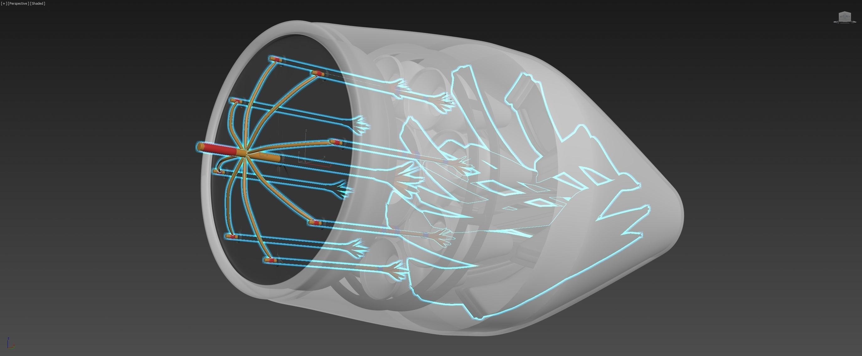 Ionic Vortex Thruster - Concept 3D model_2