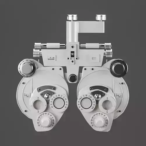 Optical Phoropter 3D 3D model Optical Phoropter 3D 3D model