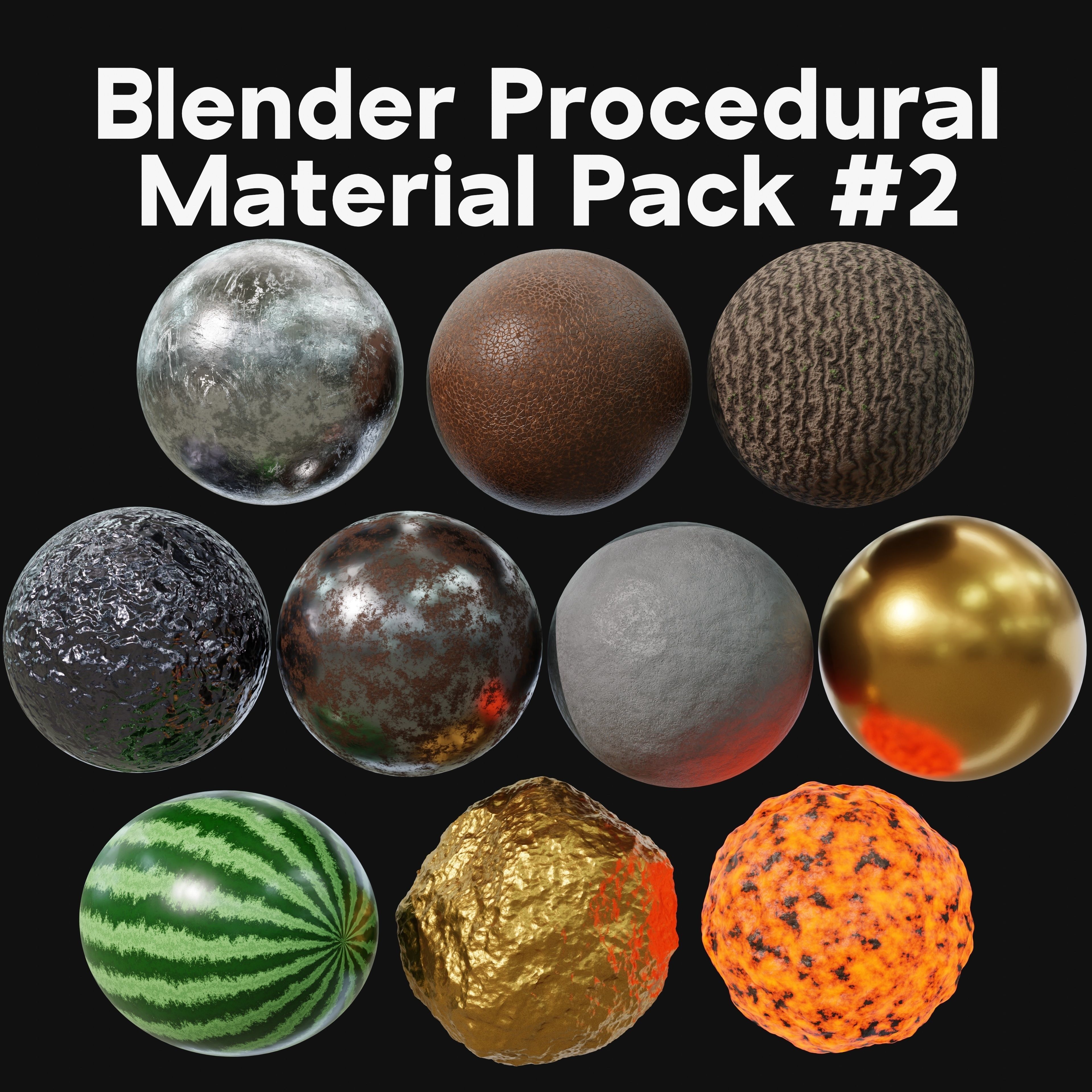 Blender Procedural Material Pack 2 Texture_3