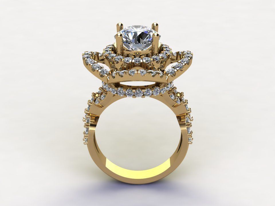 R247 thialand ring jewelry cad file 3D model_4