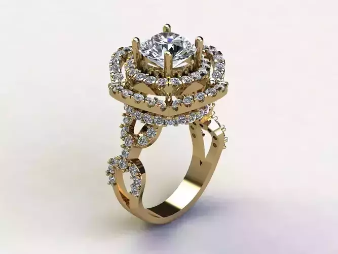 R247 thialand ring jewelry cad file