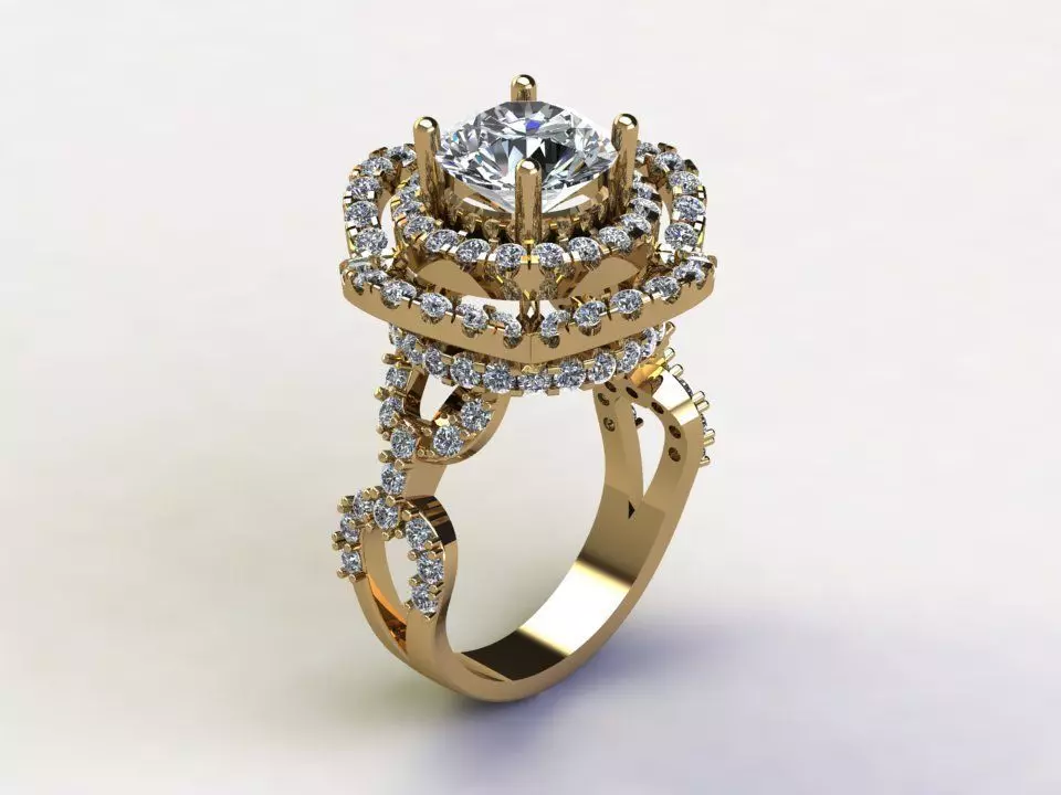 R247 thialand ring jewelry cad file 3D model_0