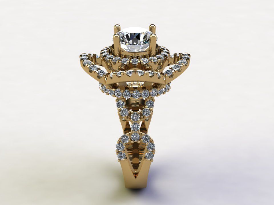 R247 thialand ring jewelry cad file 3D model_5