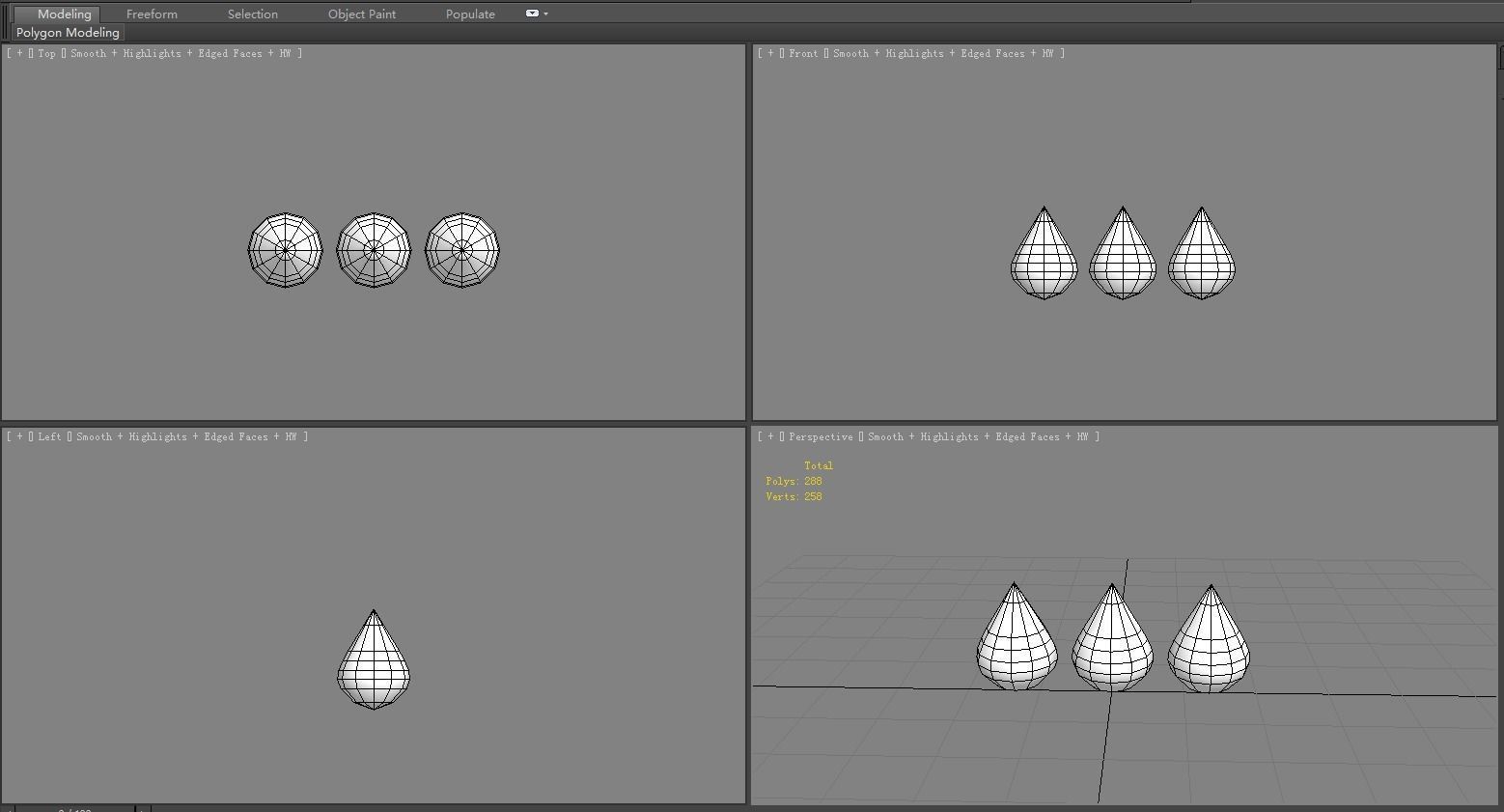 Cartoon Blood Drop - Water Drop - Medicine Drop Low-poly 3D model_5