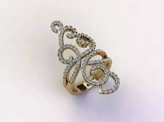 R235 diamond ring jewelry 