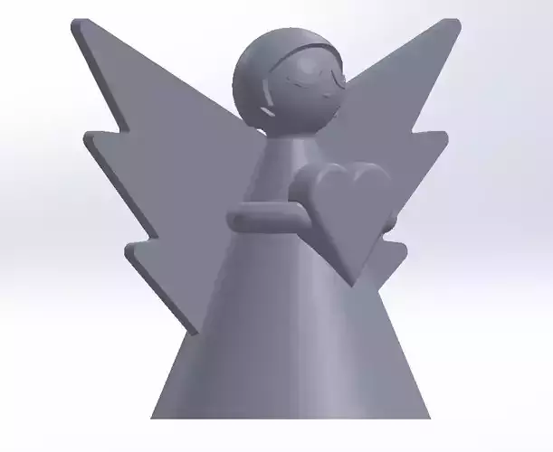 ANGEL figurine 3D print model
