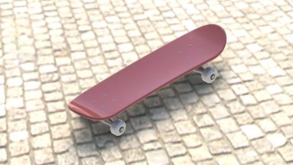 Skateboard Free 3D model