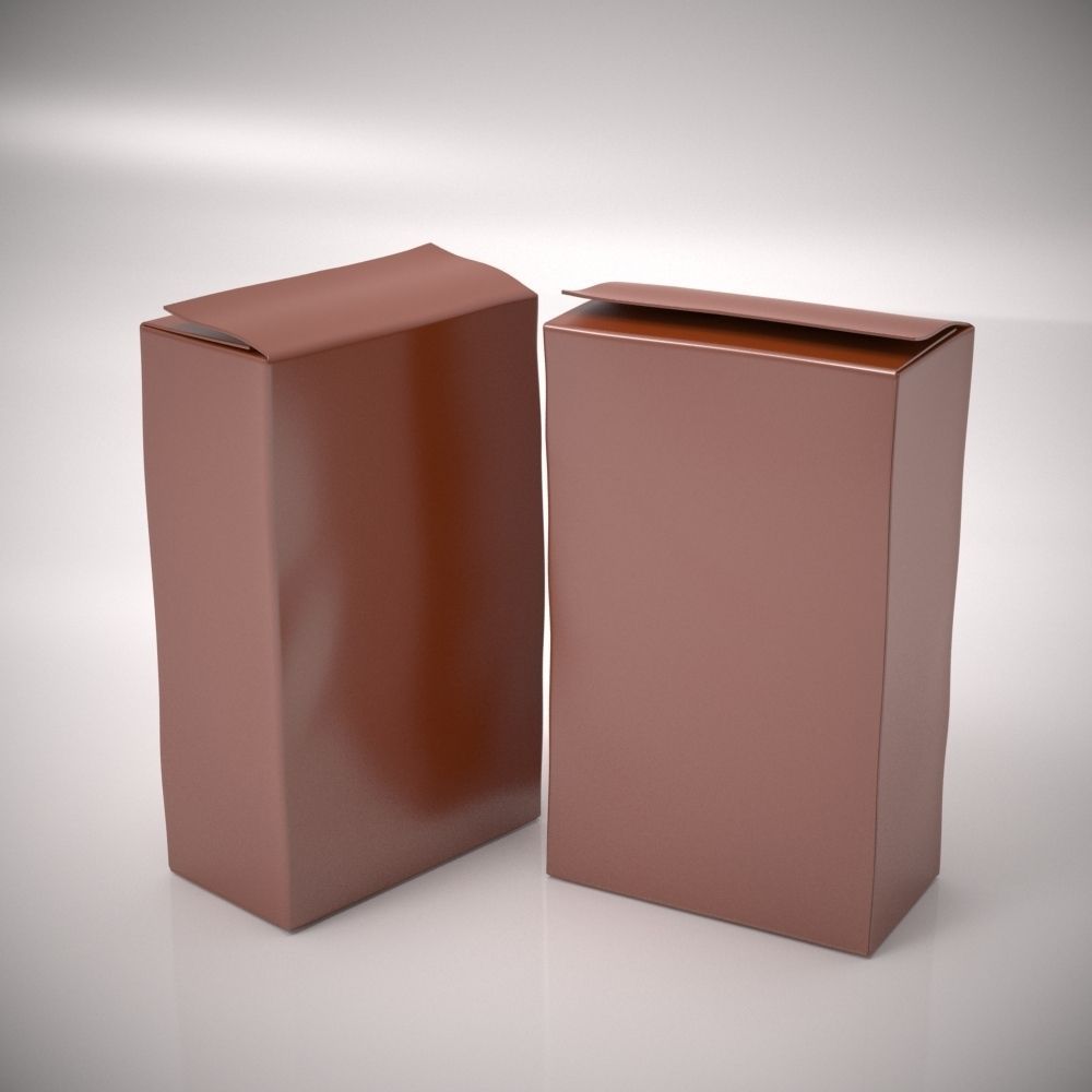 Coffee Packaging 3D model_0
