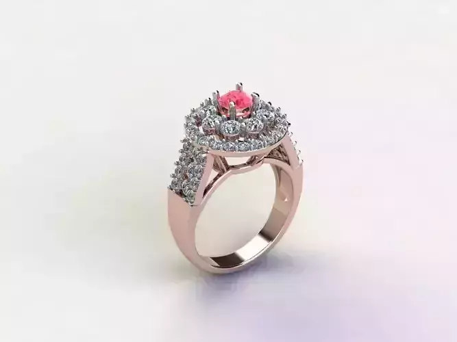 R204 Diamond Ring cad file 